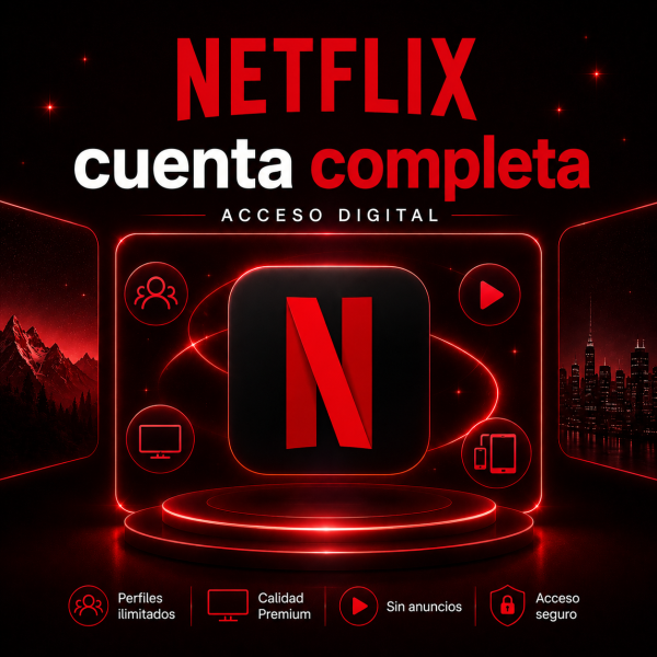 Cuenta Netflix premium barata