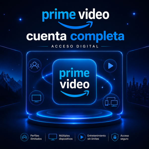 Cuenta Prime Video premium barata